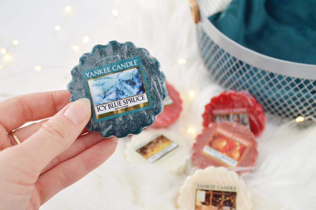 wosk yankee candle icy blue spruce